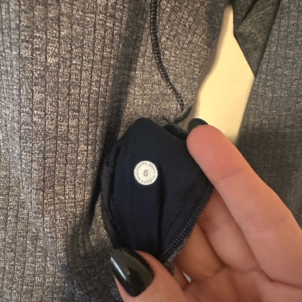 Lululemon It’s Rulu Run Cropped Half Zip Ribbed Jacket - Picture 4 of 12